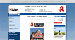 Desktop Screenshot of birnbaum-apotheke.de